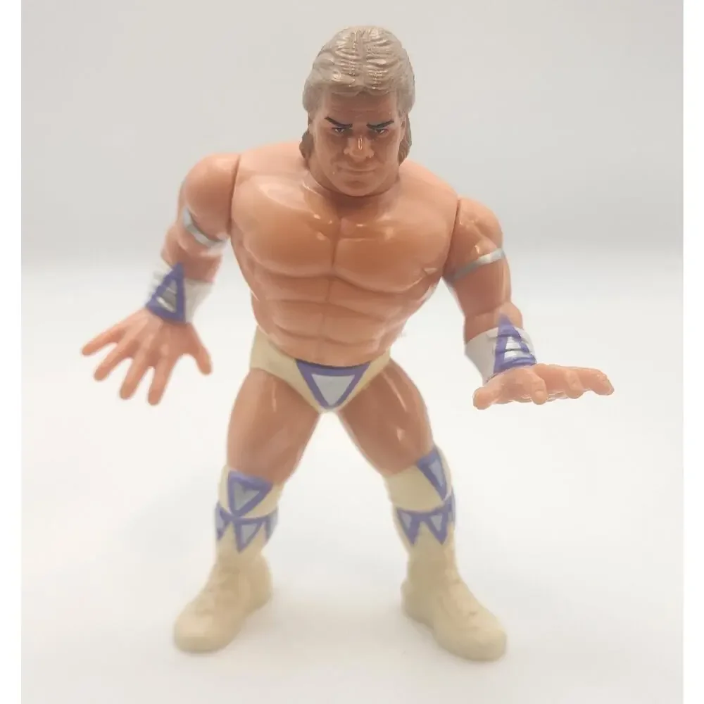 WWF Hasbro Titan Series 8 Lex Luger Wrestling Action Figure 1991 with Belt